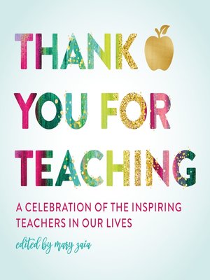 cover image of Thank You For Teaching